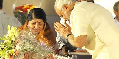 Lata Mangeshkar passes away: पीएम मोदी समेत दिग्गजों ने दी स्वर कोकिला को श्रद्धांजलि